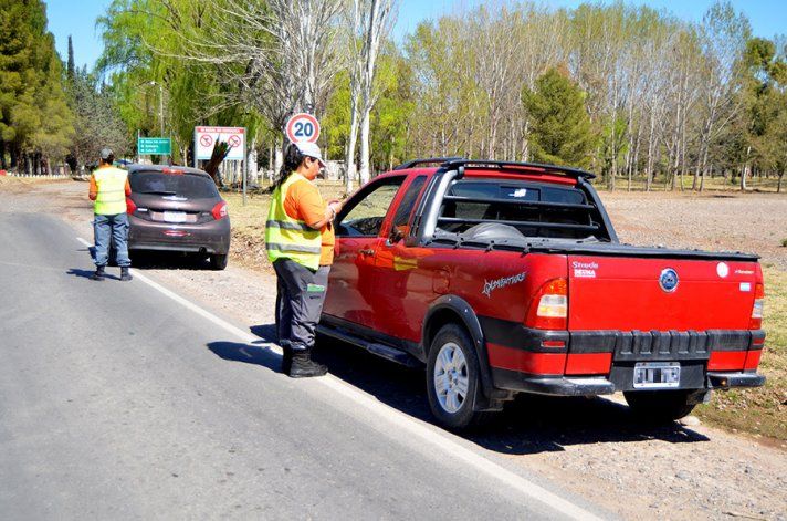 Tránsito labró casi 300 multas en menos de una semana