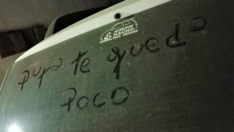 En medio del conflicto docente, amenazaron a la secretaria general de Unter Catriel