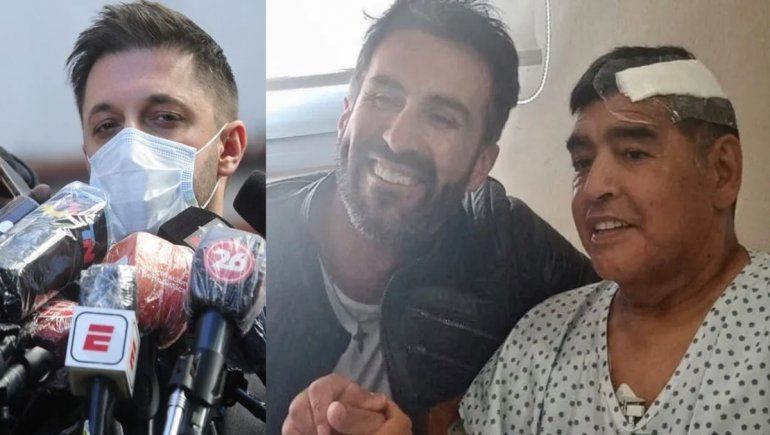 Morla salió a bancar al médico de Maradona: No te voy a dejar solo