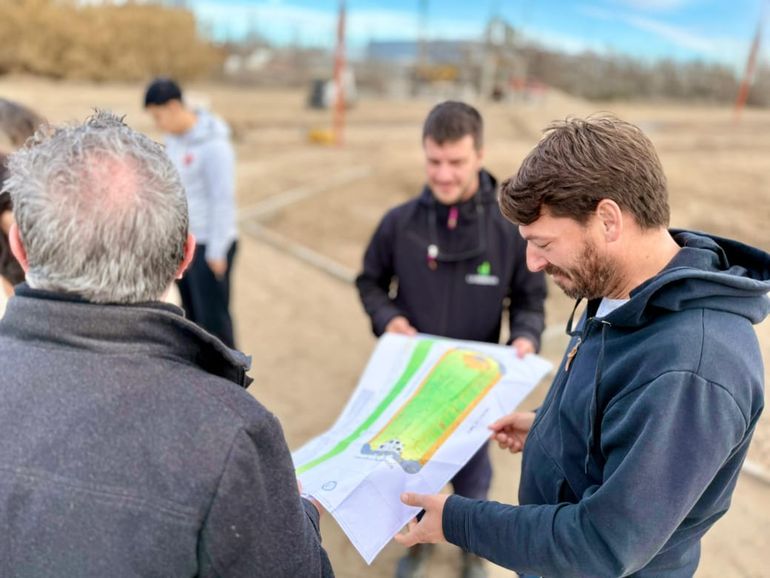 El Intendente anunció el llamado a licitación en los próximos días para comenzar con la obra en octubre.
