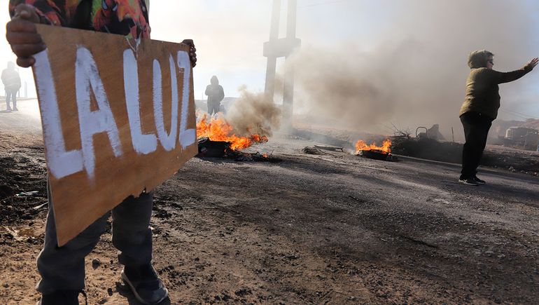 Caos en Autovía Norte: sigue el corte de vecinos en uno de los accesos