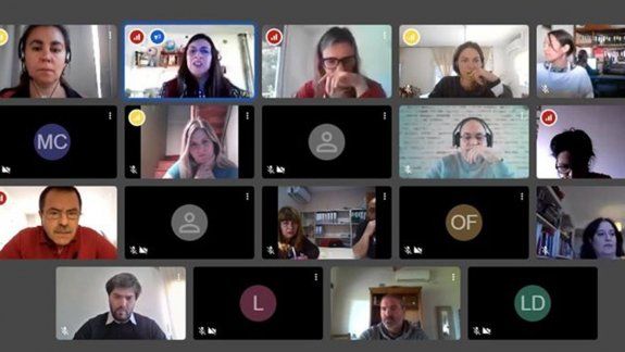 Encuentro virtual entre municipios de la Confluencia