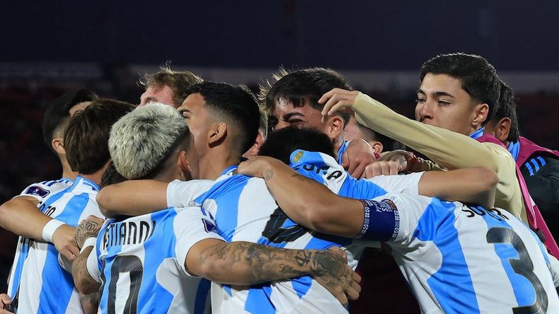 La Selección Argentina Sub 20 llegó a una final tras 18 años.