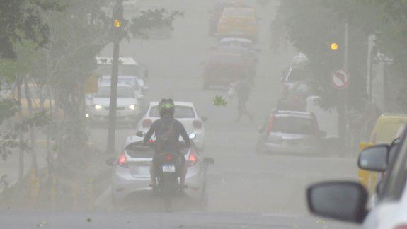 Emiten alerta amarilla por viento para este feriado en el Alto Valle