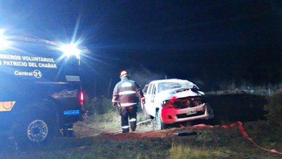 Un hombre murió tras volcar con su camioneta en Ruta 7