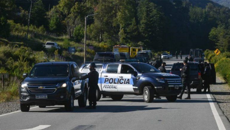 Mascardi: así fue el imponente operativo de las fuerzas de seguridad