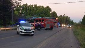 El accidente se registró pasado el mediodía en la Ruta 151. Foto: Archivo.