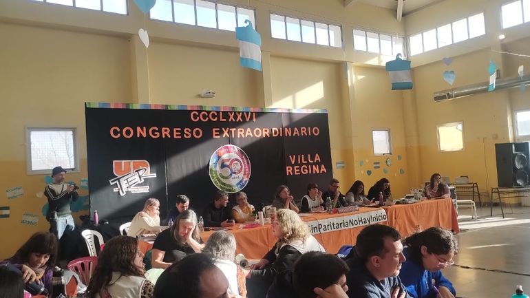La Unter definió un nuevo paro docente en Villa Regina.