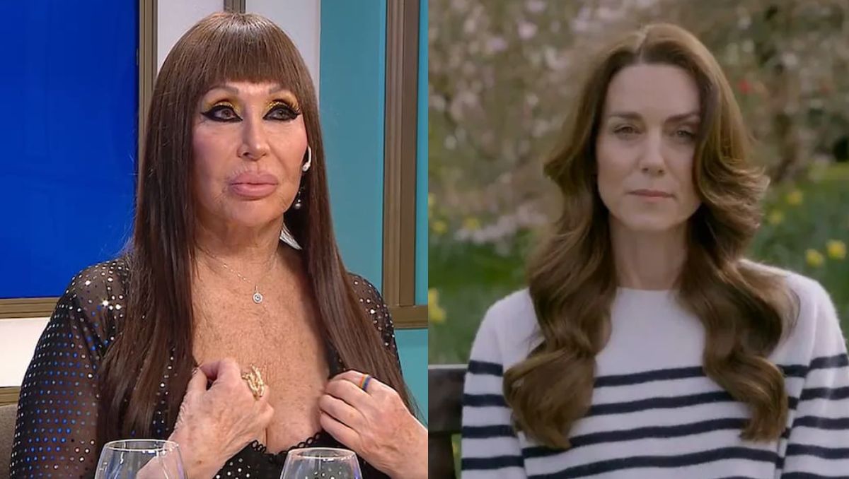 La horrenda burla de Moria Casán ante el cáncer de la princesa Kate Middleton