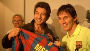 Ricardo Darín y Lionel Messi.