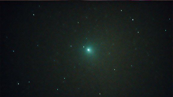El observatorio astronómico local captó en fotos al cometa Wirtanen