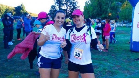 Policías rionegrinas la rompieron en el Bariloche Womens Trail