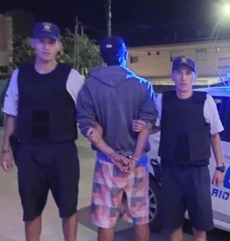 El detenido fue trasladado al Destacamento N&ordm; 115 Lago Pellegrini.