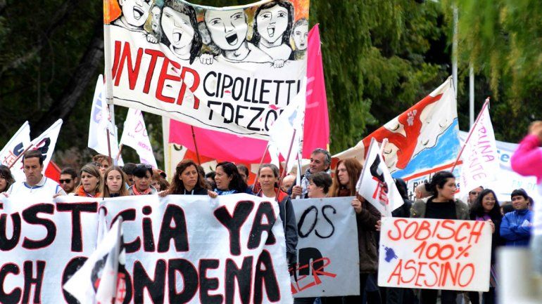 Durante una nueva jornada de paro