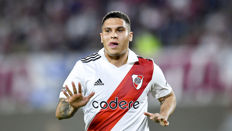 Juanfer Quintero se despidió de los hinchas de River