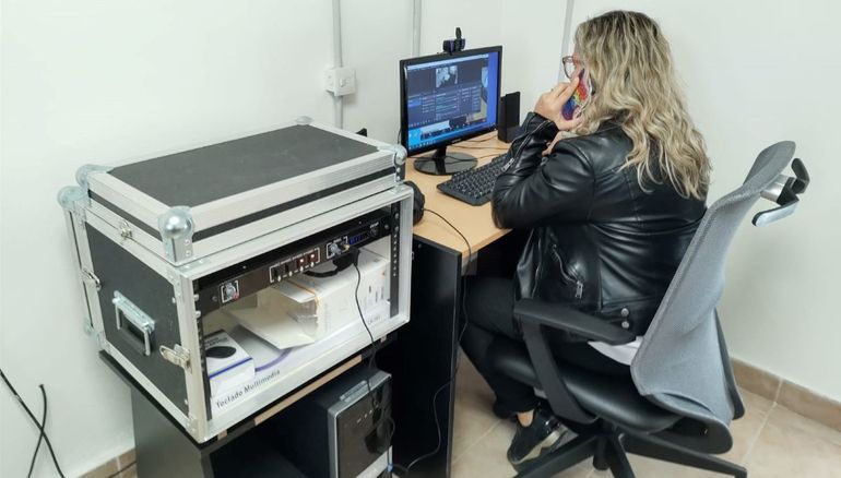 Se hizo la primera Cámara Gesell en oficinas de Catriel