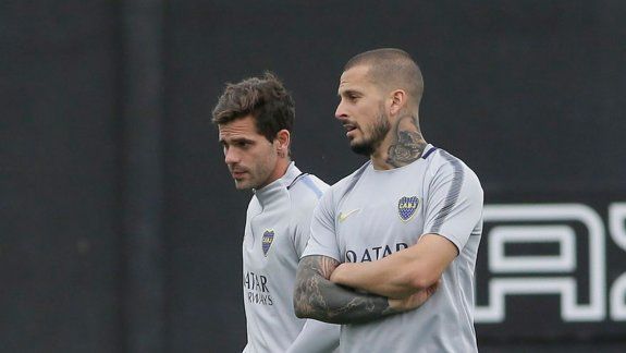 Boca volvió a entrenar con dos bajas