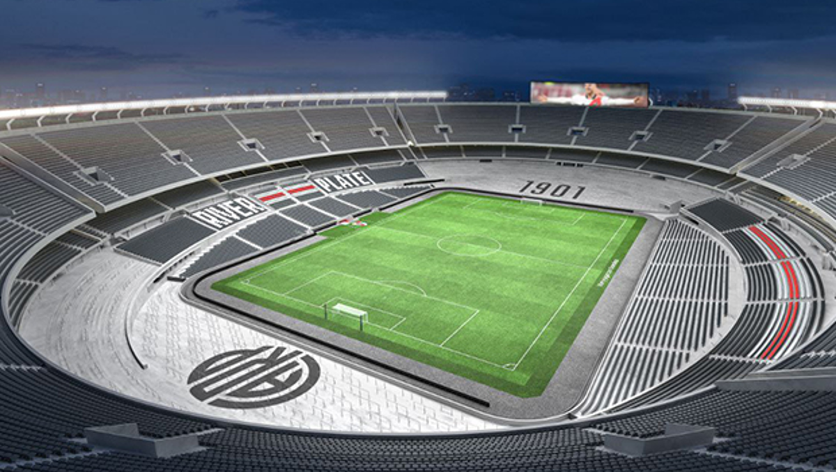 River mostró cómo quedará el reformado Monumental
