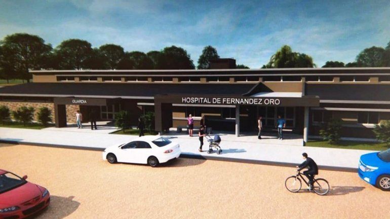 El nuevo hospital de Fernández Oro tiene casi un 70% de avance