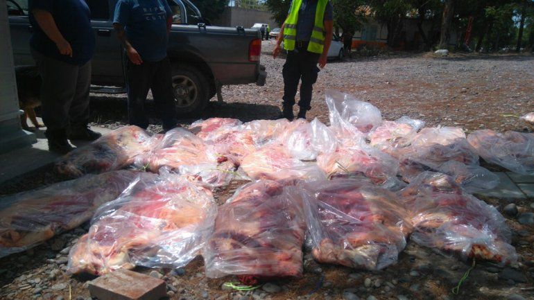 Secuestraron 300 kilos de valiosa carne pampeana