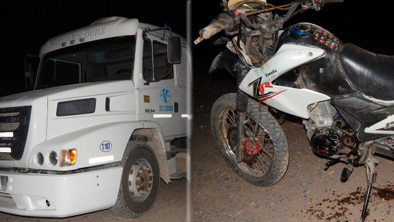 Un joven motociclista murió tras chocar con un camión en Plottier