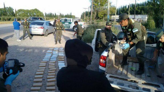 Los procedimientos contra los narcos son permanentes en la Ruta 22.