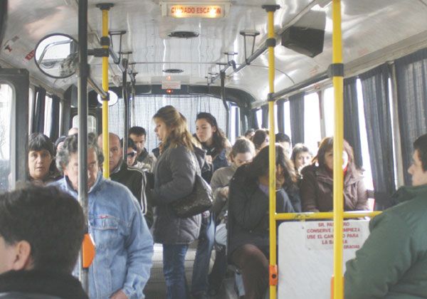 Baja demanda en el transporte