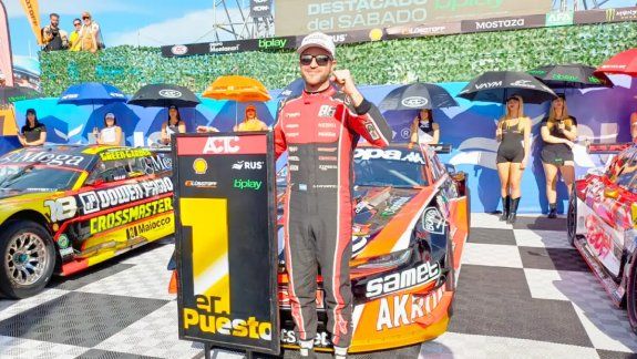 Agustín Canapino se llevó la pole.