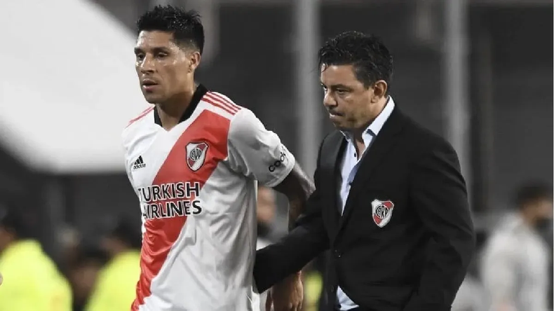 Enzo Pérez salió a negar una supuesta pelea con Marcelo Gallardo en River: Es una locura | LMCipolletti.com Enzo Pérez salió a negar una supuesta pelea con Marcelo Gallardo en River: Es una locura