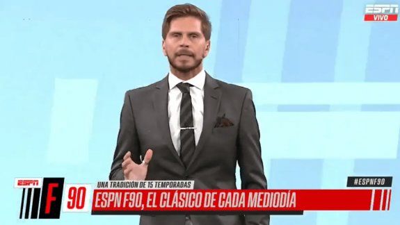 Vignolo reconoció que tiene un pie más corto que otro