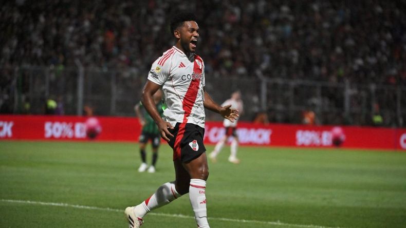 River consiguió su primera victoria de visitante en el torneo.