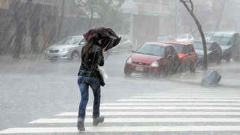 Se esperan lluvias fuertes en algunas regiones de Río Negro.