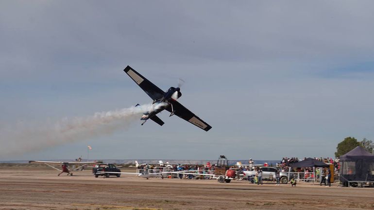 Las imágenes que dejó el festival aéreo de Allen