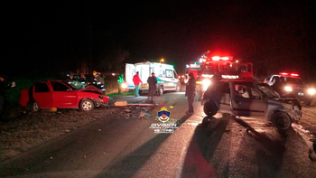 Otro accidente grave se produjo este sábado en la ruta 7, cerca de El Chañar