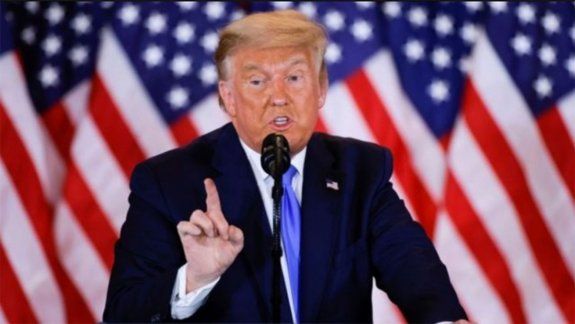 Trump admitió su derrota pero después