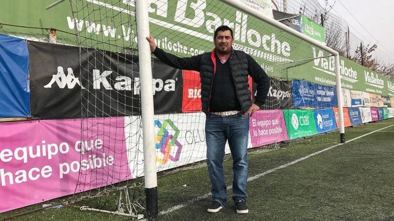 El Oreja Ruiz volvió a pararse bajo los tres palos en La Visera.