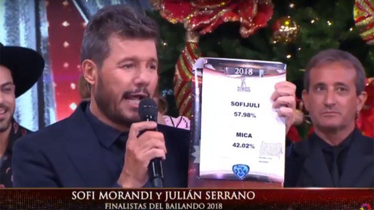 Sofi Morandi y Julián Serrano la rompieron otra vez y pasaron a la final del Bailando
