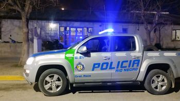 La balacera se registró en una vivienda ubicada en Perito Moreno al 3300 en inmediaciones del barrio Aeroclub de General Roca.