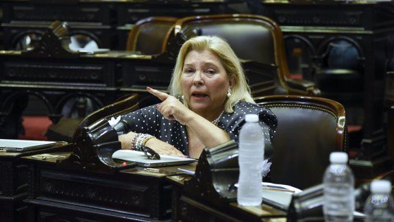 Video: ¿el último? show de Carrió en la Cámara de Diputados