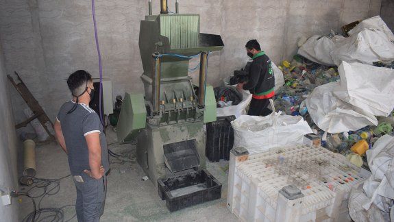 La trituradora, el coraz&oacute;n de la planta de reciclaje de pl&aacute;stico.&nbsp;