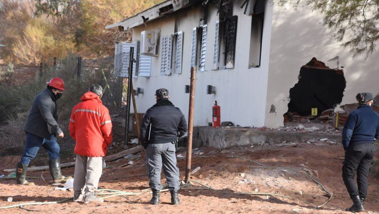 Una fuga de gas, la principal hipótesis de la explosión en la escuela