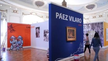 llegan con fuerte custodia a muestra en oro 18 pinturas de carlos paez vilaro