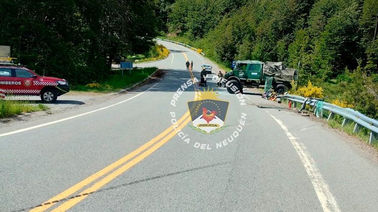 Vuelco del camión de Gendarmería en Ruta 40: ¿Cómo están los heridos?