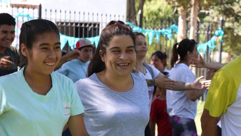 La Maratón Inclusiva se realizó en el Parque Rosauer y fue un éxito