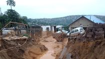 las feroces inundaciones en el congo ya dejaron 100 muertos y decenas de heridos
