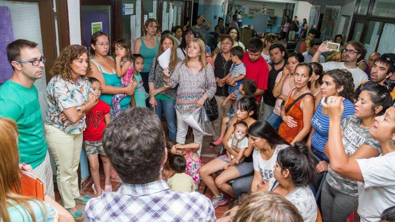 Las protestas por los cupos en los jardines empezaron el año pasado.