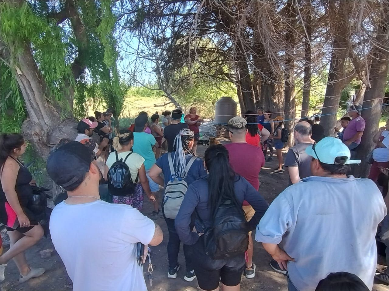 Según la Muni orense, cerca de 450 familias se instalarían en el loteo ilegal.