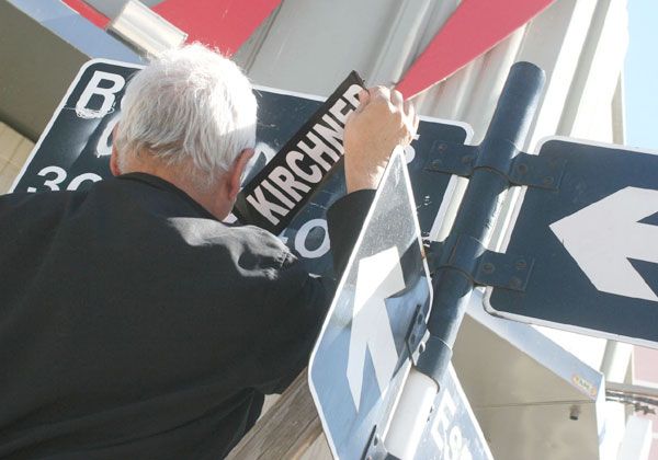 El debate por el nombre de las calles