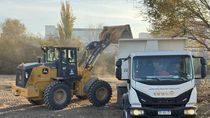 El operativo de limpieza se desarrolla para la futura construcción del Parque Central. Foto: Gentileza. El operativo de limpieza se desarrolla para la futura construcción del Parque Central. Foto: Gentileza.