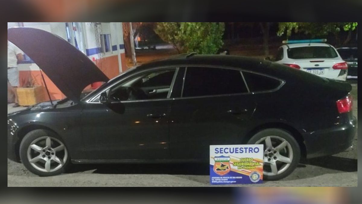 Secuestraron un auto de alta gama que tenía prohibición para circular